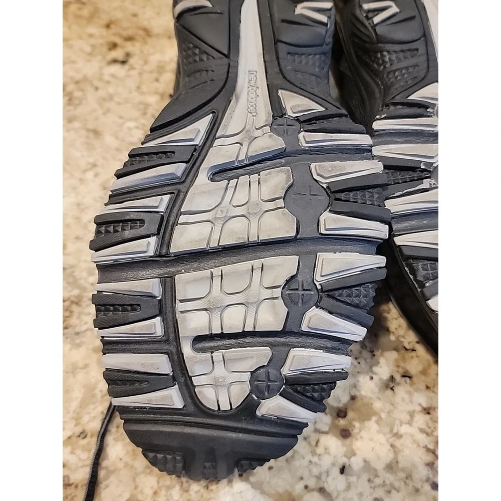 New Balance 510 Mens US Size 14 Black And Gray Trail Running Sneakers Shoes